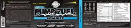 Label for Ultra Pump Fuel v.5 Insanity Artic Blue Blast