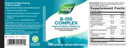 Label for B-100 Complex