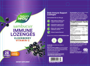Sambucus Immune Lozenges Tropical Flavor