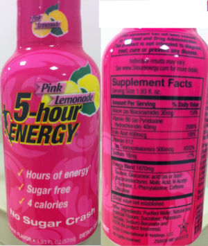 5-hour Energy Pink Lemonade