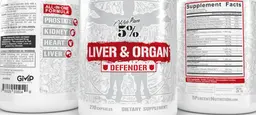 Label for Liver & Organ Defender