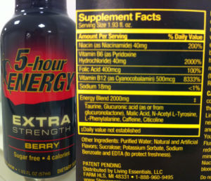 5-hour Energy Extra Strength Berry