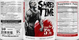 Label for Shred Time
