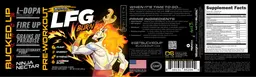Label for LFG Burn Ninja Nectar