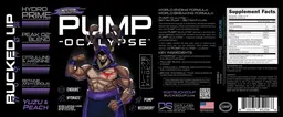 Label for Pump Ocalypse Yuzu & Peach
