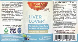 Label for Liver Lover