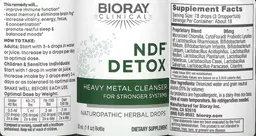 Label for NDF Detox