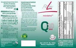 Label for microSolve Q10 Plus