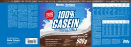 Label for 100% Casein Protein Chocolate Cream