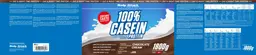 Label for 100% Casein Protein Chocolate Cream