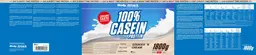 Label for 100% Casein Protein Cookies 'N Cream