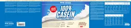 Label for 100% Casein Protein Vanilla Cream