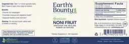 Label for Hawaiian Noni Fruit