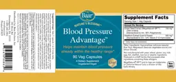Label for Blood Pressure Advantage