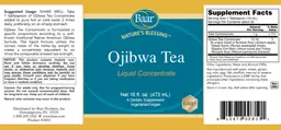 Label for Ojibwa Tea