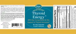 Label for Thyroid Energy