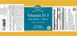 Vitamin D-3 1000 IU