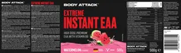 Label for Extreme Instant EAA Watermelon Flavour