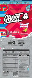 Label for Hydration Sonic Cherry Limeade