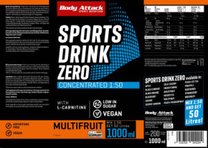 Sports Drink Zero Multifruit Flavour