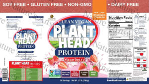 Plant Head Protein Strawberry