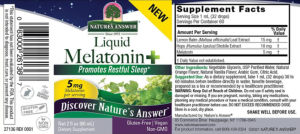 Liquid Melatonin+ 5 mg