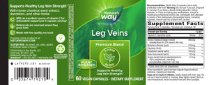 Label for Leg Veins