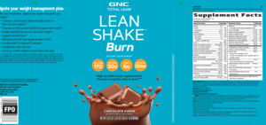Lean Shake Burn Chocolate Fudge