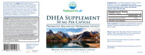 DHEA Supplement 50 mg