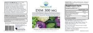 DIM 300 mg With BioPerine Black Pepper E