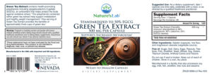 Green Tea Extract 500 mg