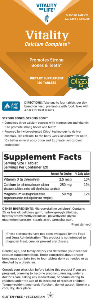 Vitality Calcium Complete