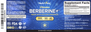 Premium Berberine+ Plus 1200 mg