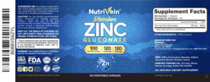 Premium Zinc Gluconate 100 mg