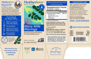 More Milk Moringa