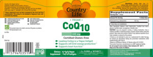 Vegan CoQ10 100 mg
