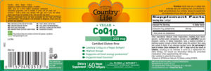 Vegan CoQ10 200 mg