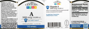 Vitamin A 3000 mcg