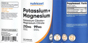 Potassium 99 mg + Magnesium 210 mg
