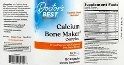 Label for Calcium Bone Maker Complex