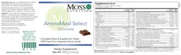 Label for AminoMeal Select Chocolate