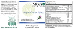 Label for HepatoDetox Select