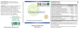 Label for OsteoSelect