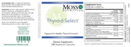 Label for Thyroid Select