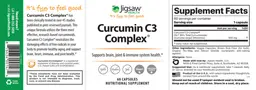 Label for Curcumin C3 Complex