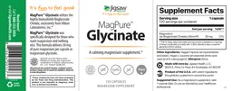 Label for MagPure Glycinate
