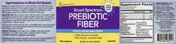 Label for Broad Spectrum Prebiotic Unflavored