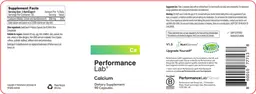 Label for Calcium