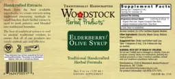 Label for Elderberry/Olive Syrup