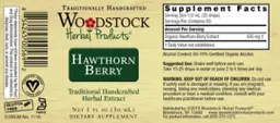 Label for Hawthorn Berry